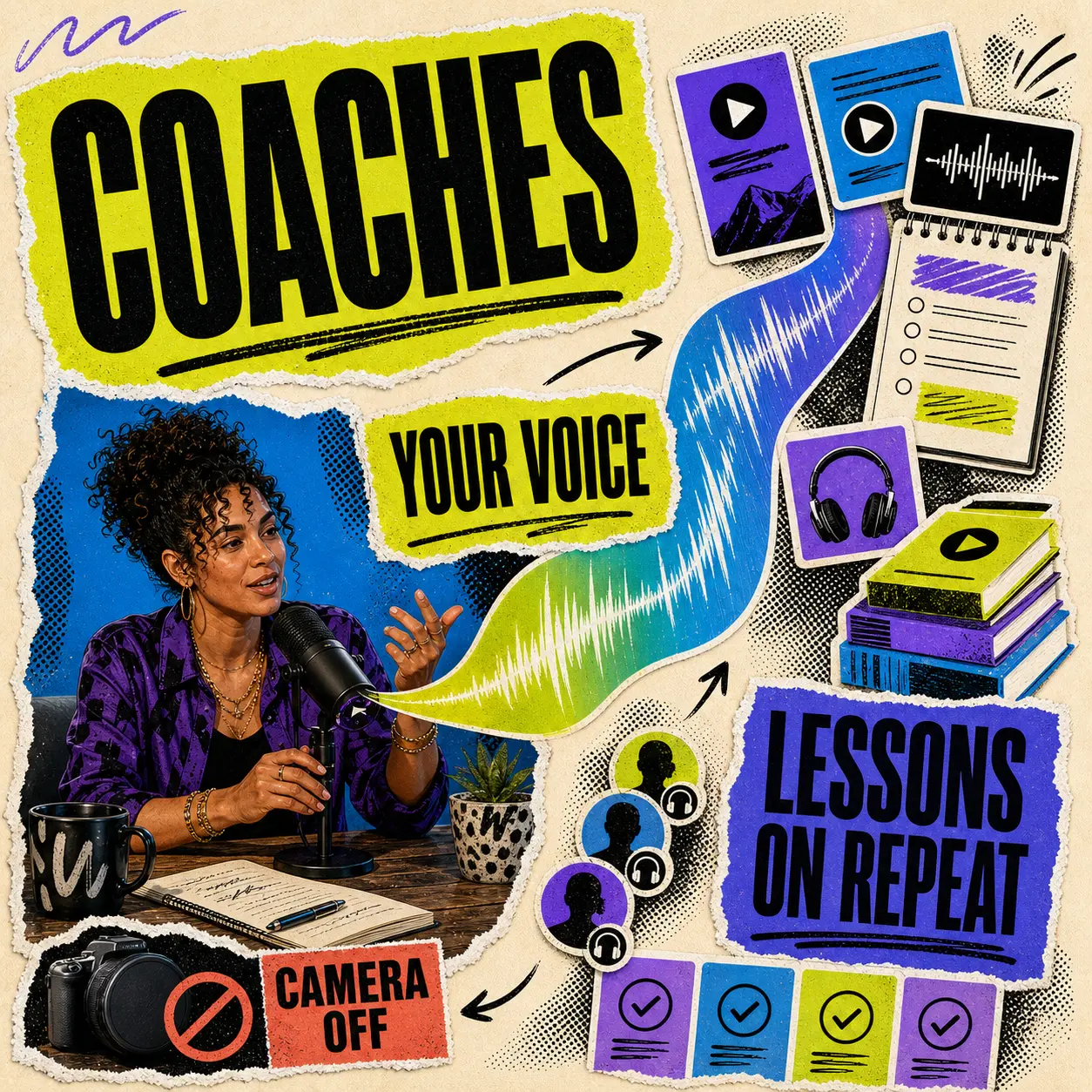 Coaches: your voice, lessons on repeat